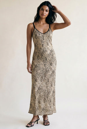 The Dune Slip Dress, worn